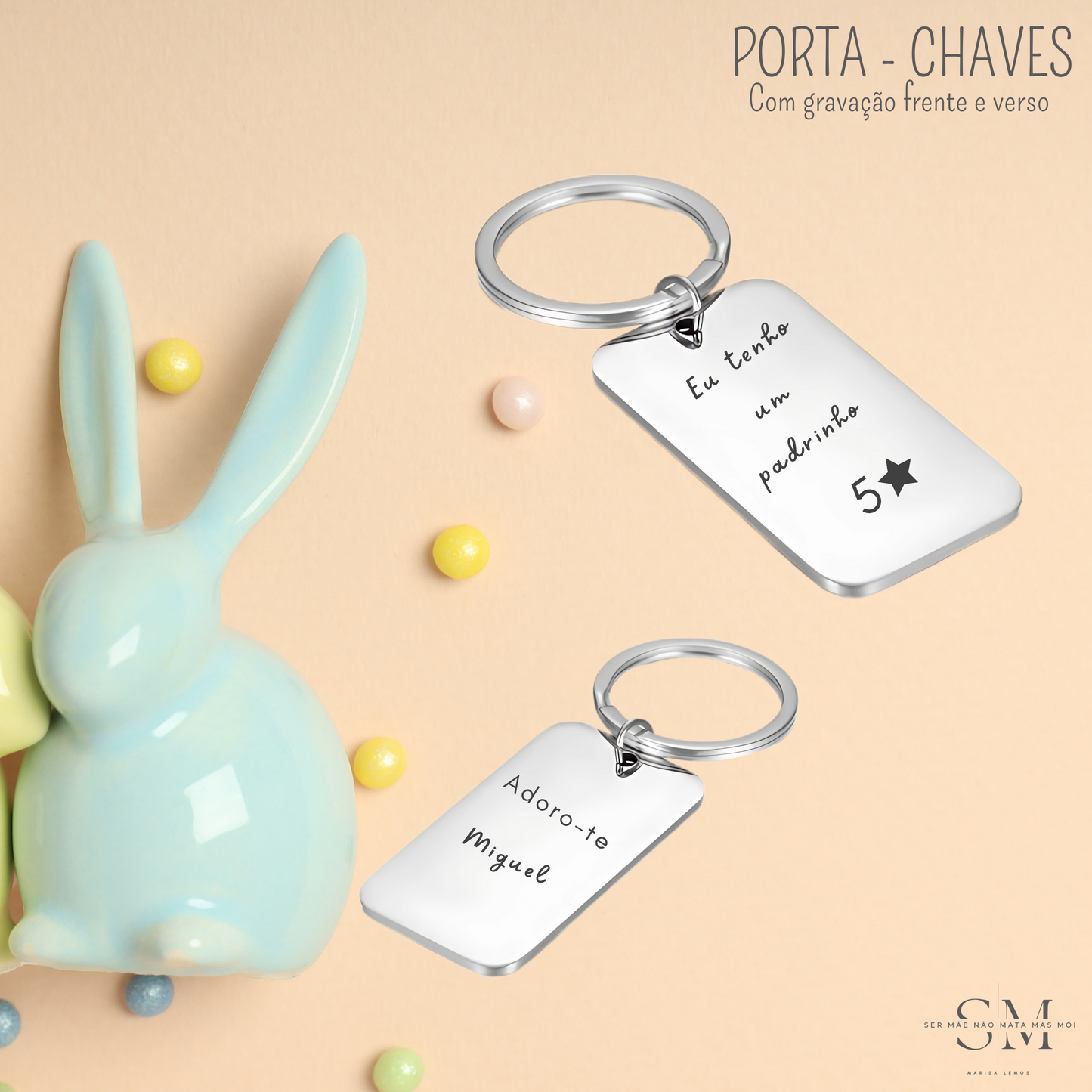 Porta chaves - Padrinho 5 ESTRELAS