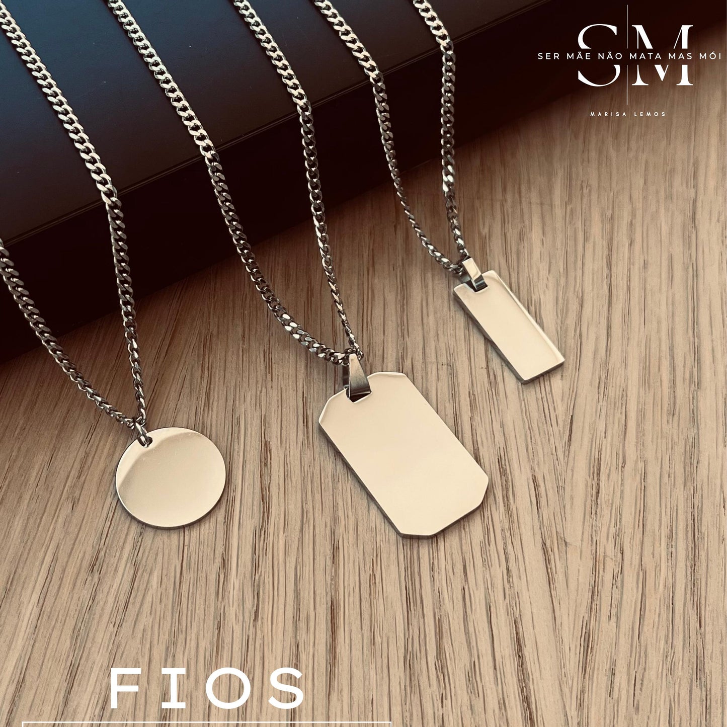 ELEMENTO - Fio Homem - Medalha redonda