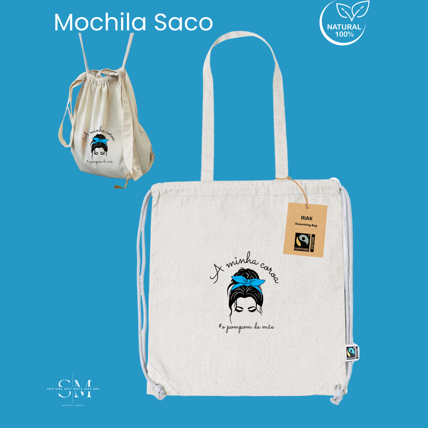 Mochila/Saco - Coroa de mãe