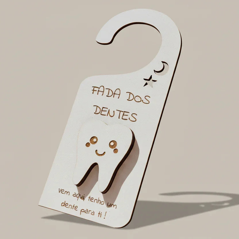 Placa porta - Fada dos Dentes