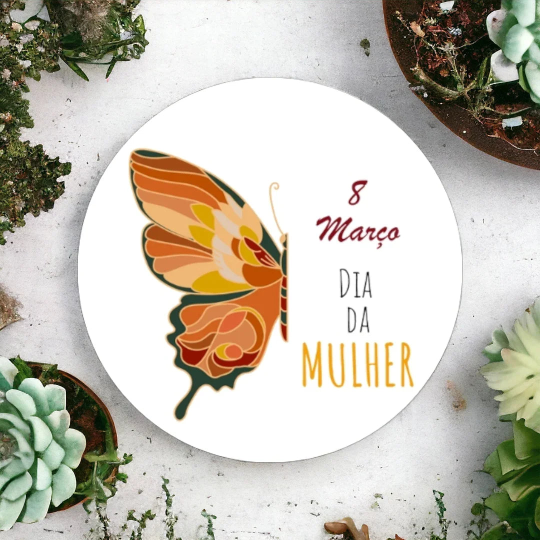 Íman - Dia da Mulher - Borboleta