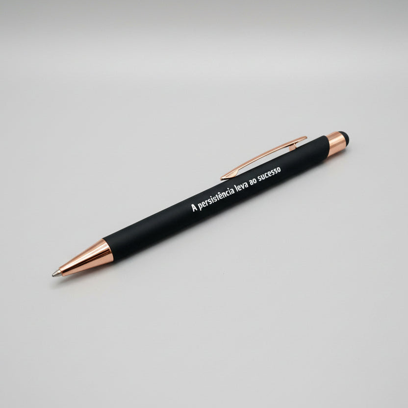 Caneta – “A persistência leva ao sucesso”