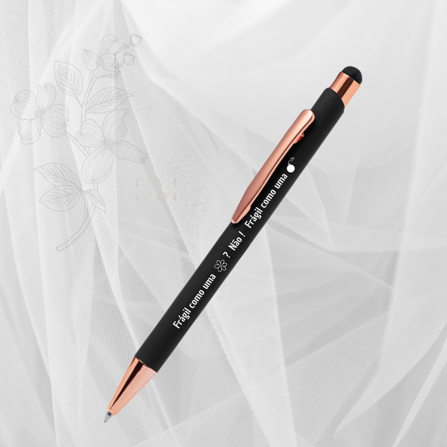 Caneta - Frágil como uma granada
