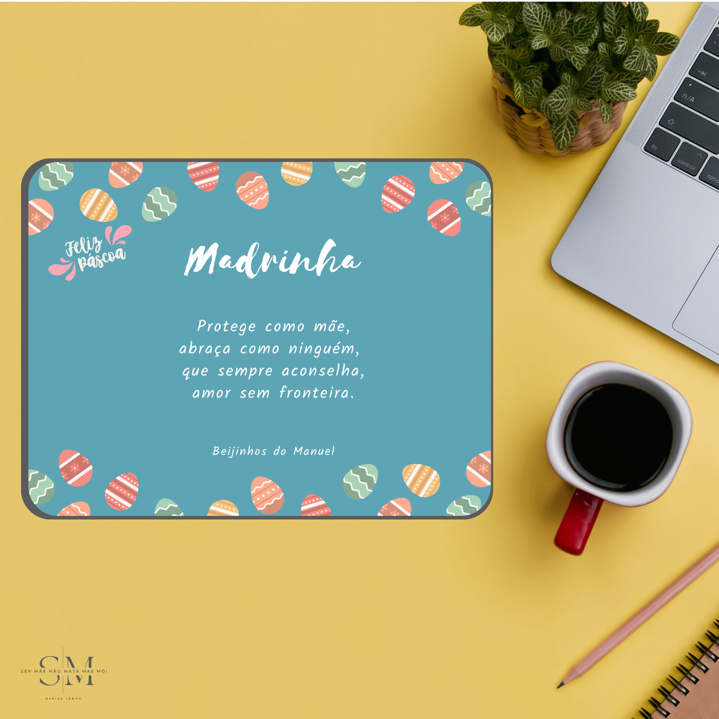 Tapete de Rato – Madrinha – Páscoa