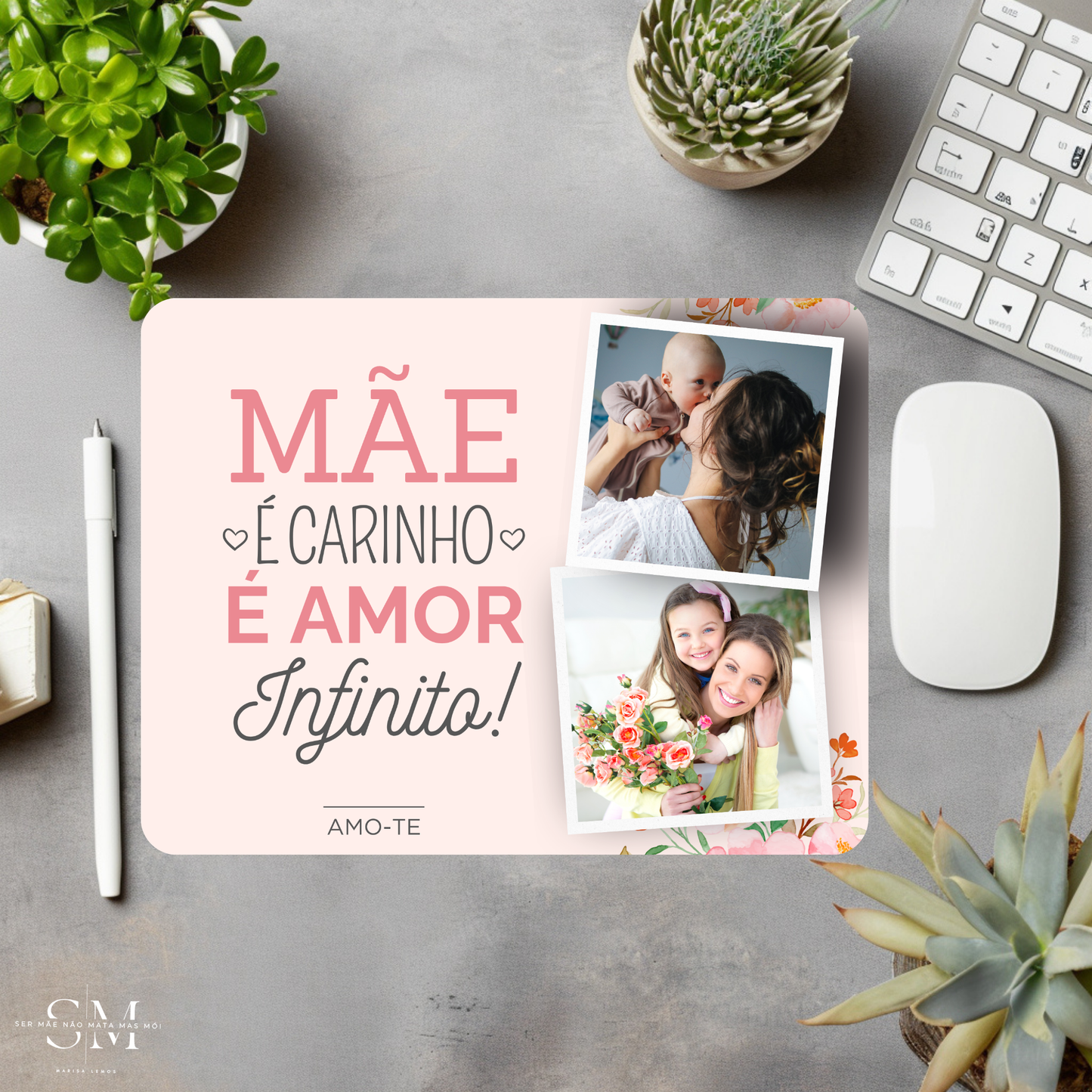 Tapete Rato -Mãe é carinho