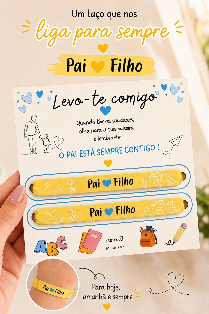 Pulseira - SEMPRE JUNTOS
