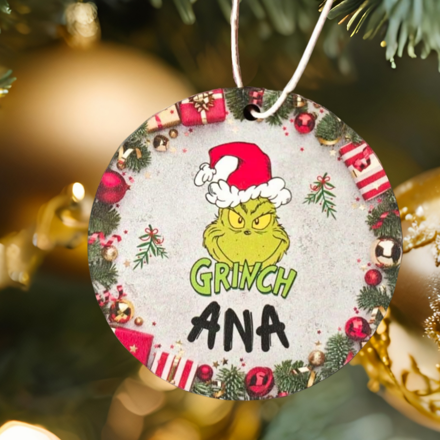 bola natal Grinch