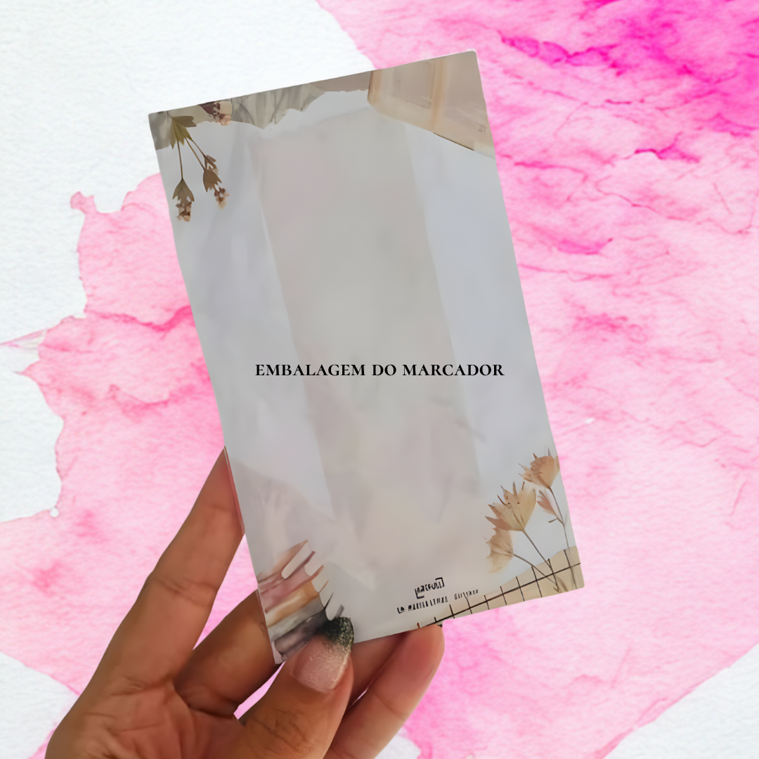 Embalamento de marcador de livro 