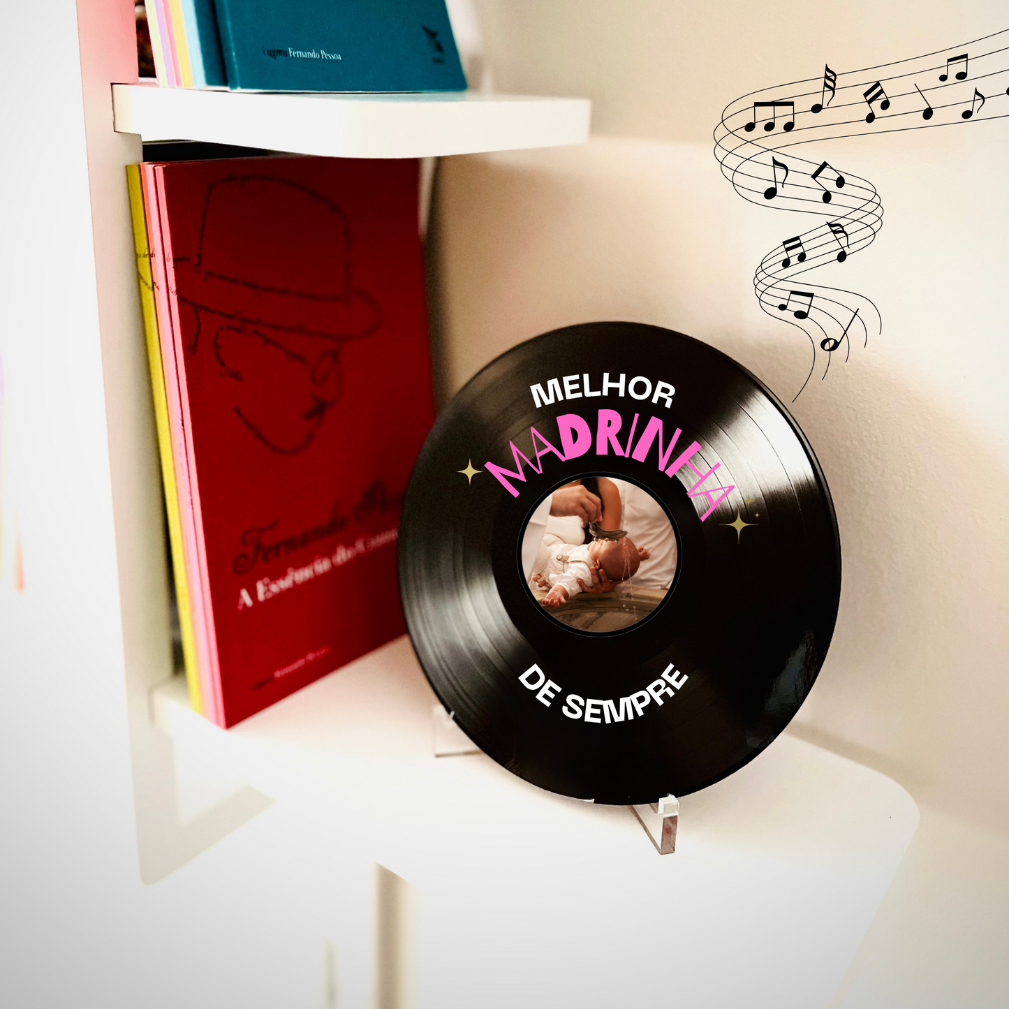 Disco de Vinil Personalizado - Madrinha