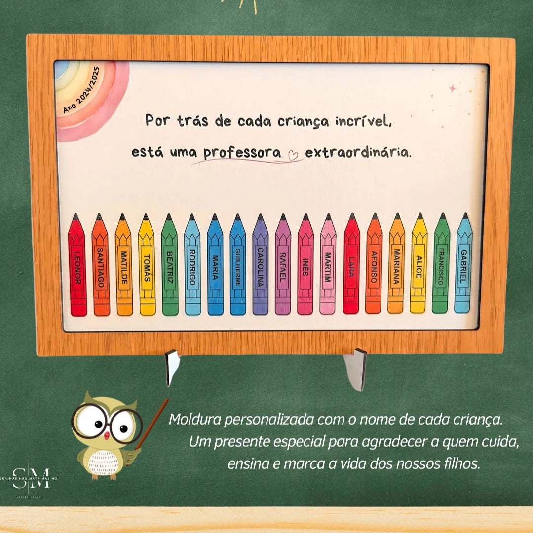 Moldura Professora/Educadora...