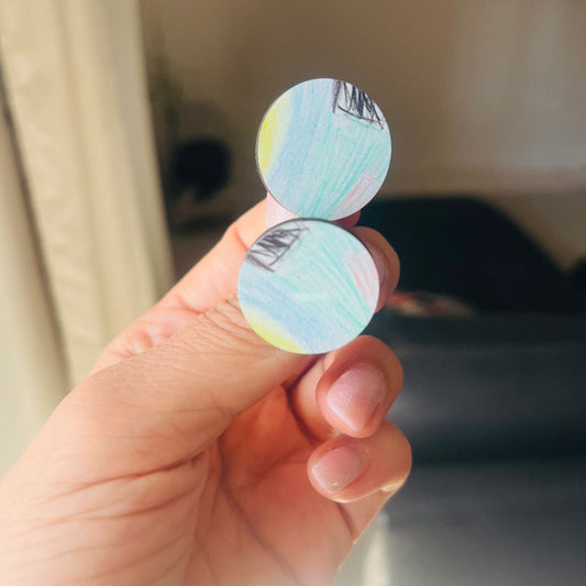 Brincos Personalizados com Desenho