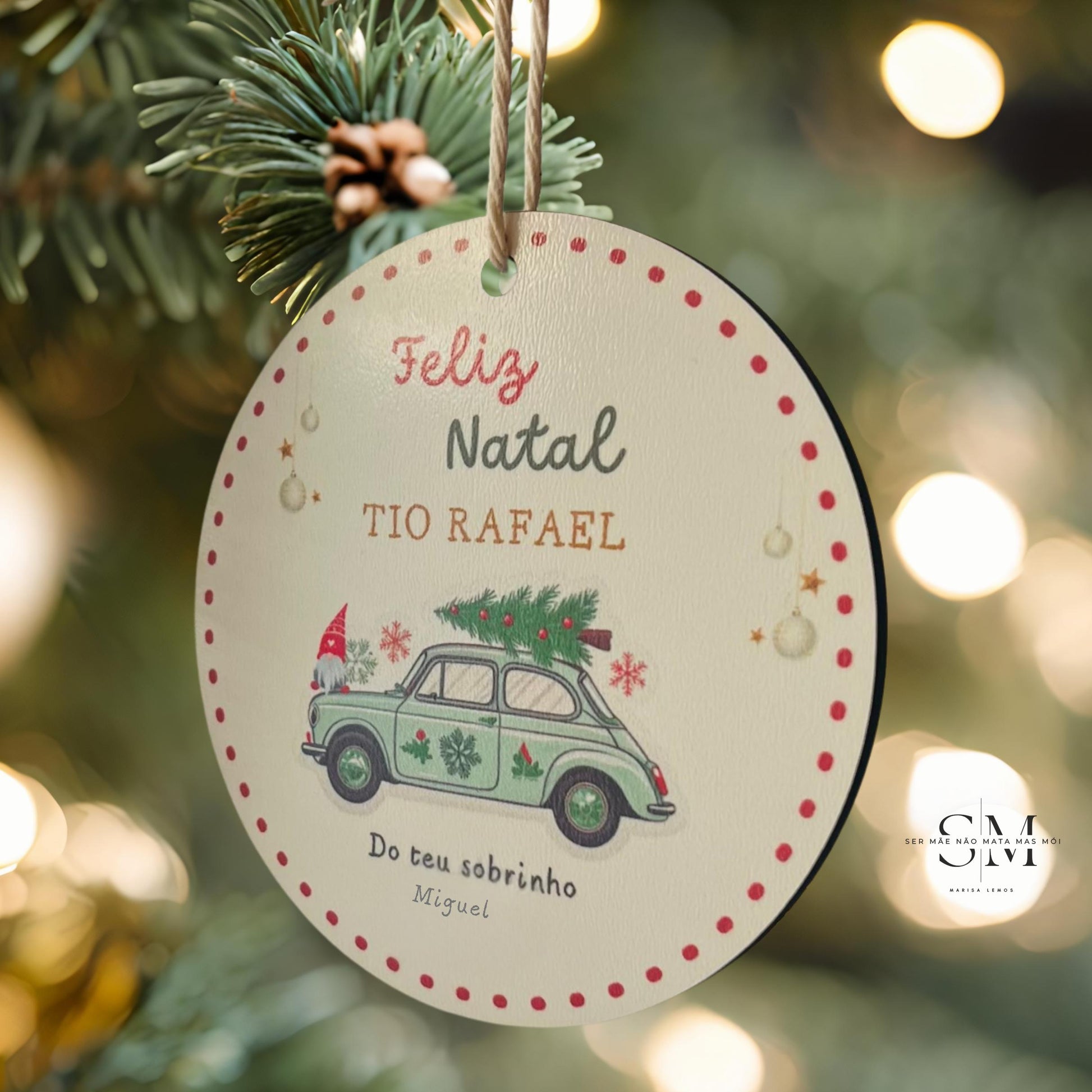 bola natal Personalizada