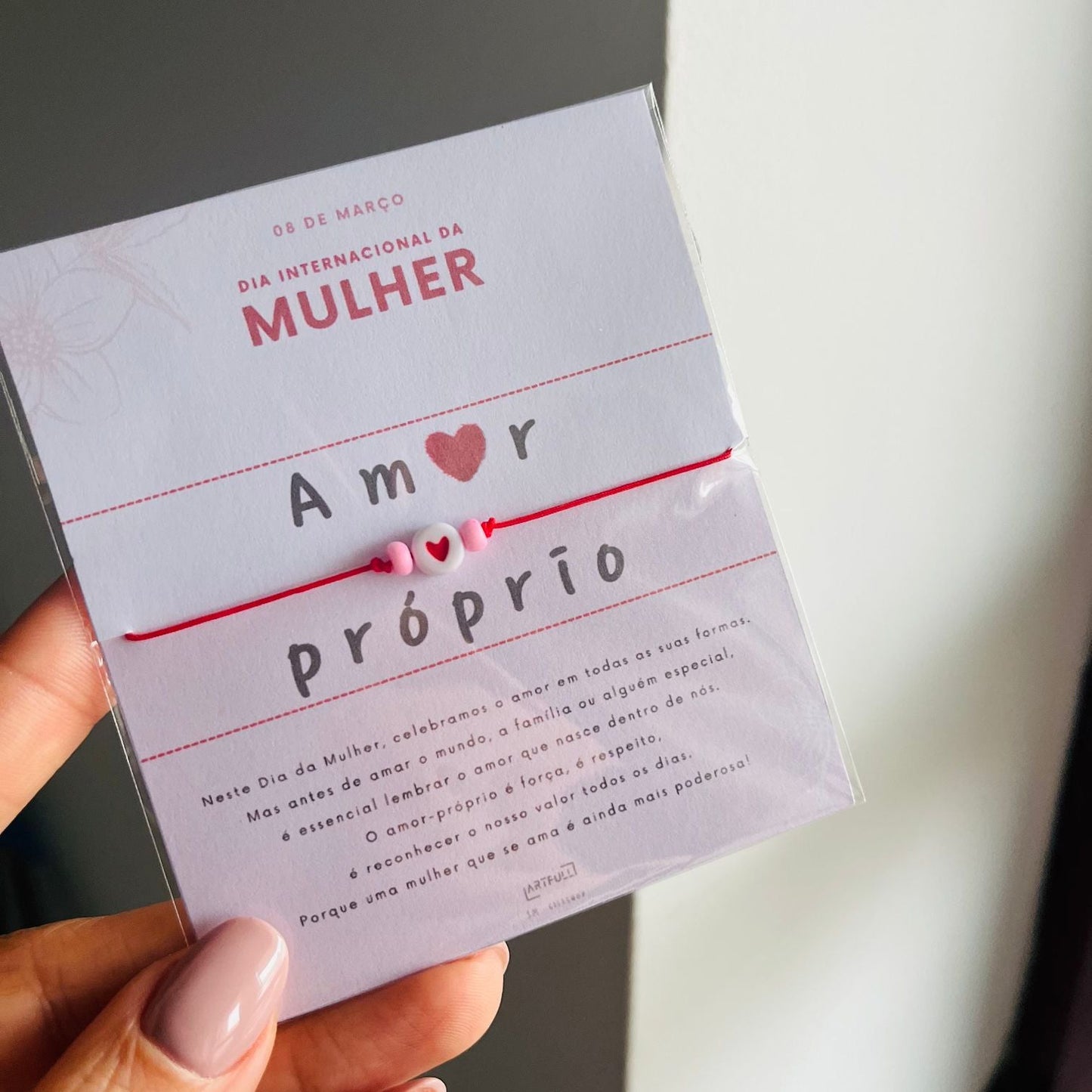 Pulseira - Dia da mulher