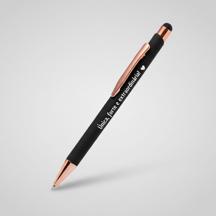 Caneta -Única, forte e extraordinária