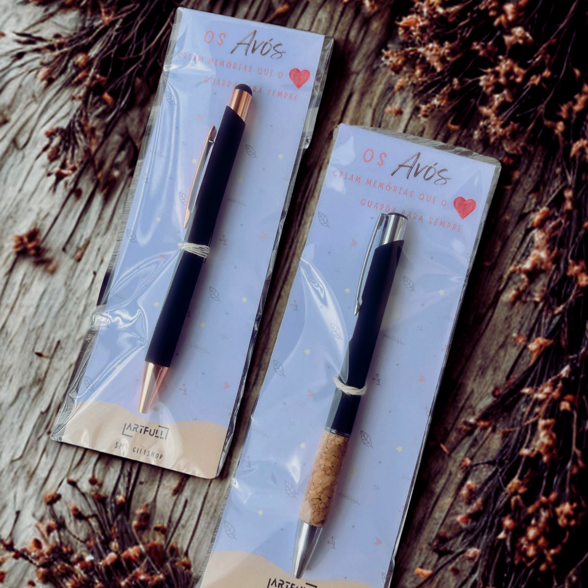 Canetas para os avós, personalizadas