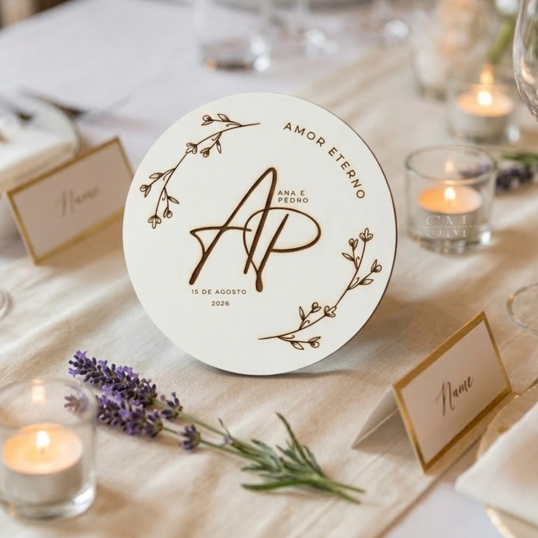 Ímanes Redondos  – Casamento / Lembranças