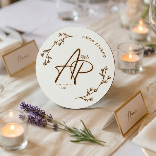 Ímanes Redondos  – Casamento / Lembranças