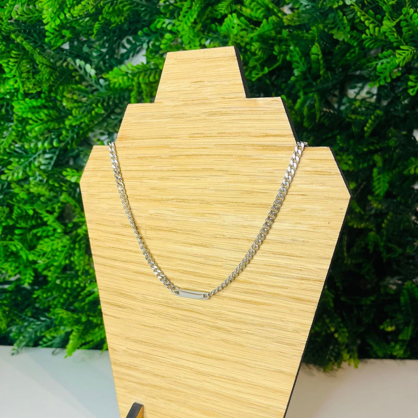 Fio caden em aço inoxidável personalizável