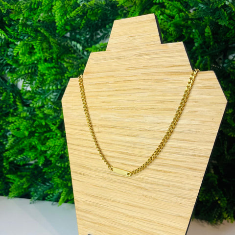 Fio caden em aço inoxidável personalizável