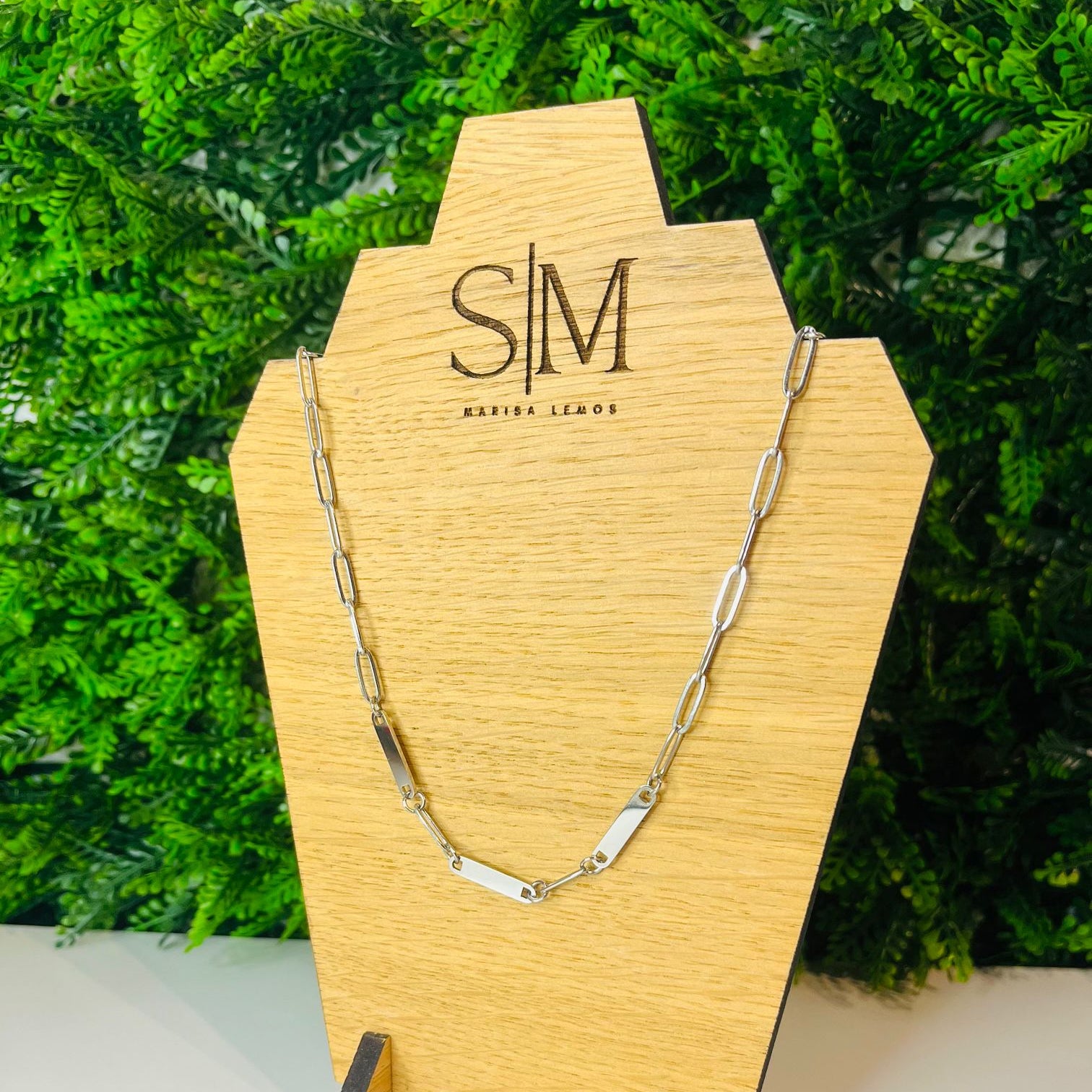 Fio paperclip em aço inoxidável personalizável