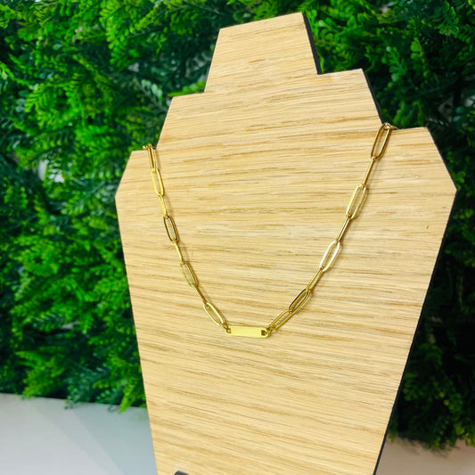 Fio paperclip em aço inoxidável personalizável