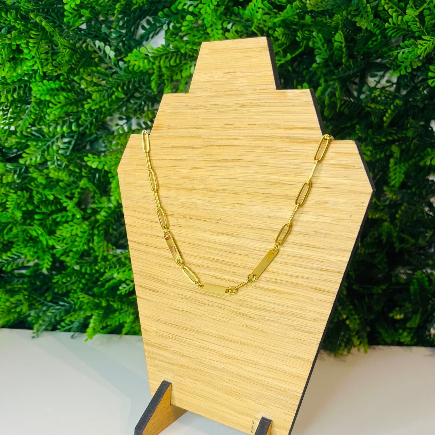 Fio paperclip em aço inoxidável personalizável