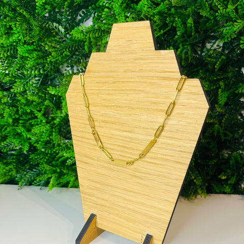 Fio paperclip em aço inoxidável personalizável