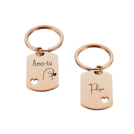 Porta-chaves - Amo-tu