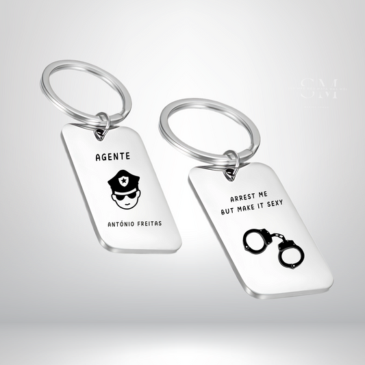 Porta-Chaves Polícia | “Arrest Me, Make It Sexy”