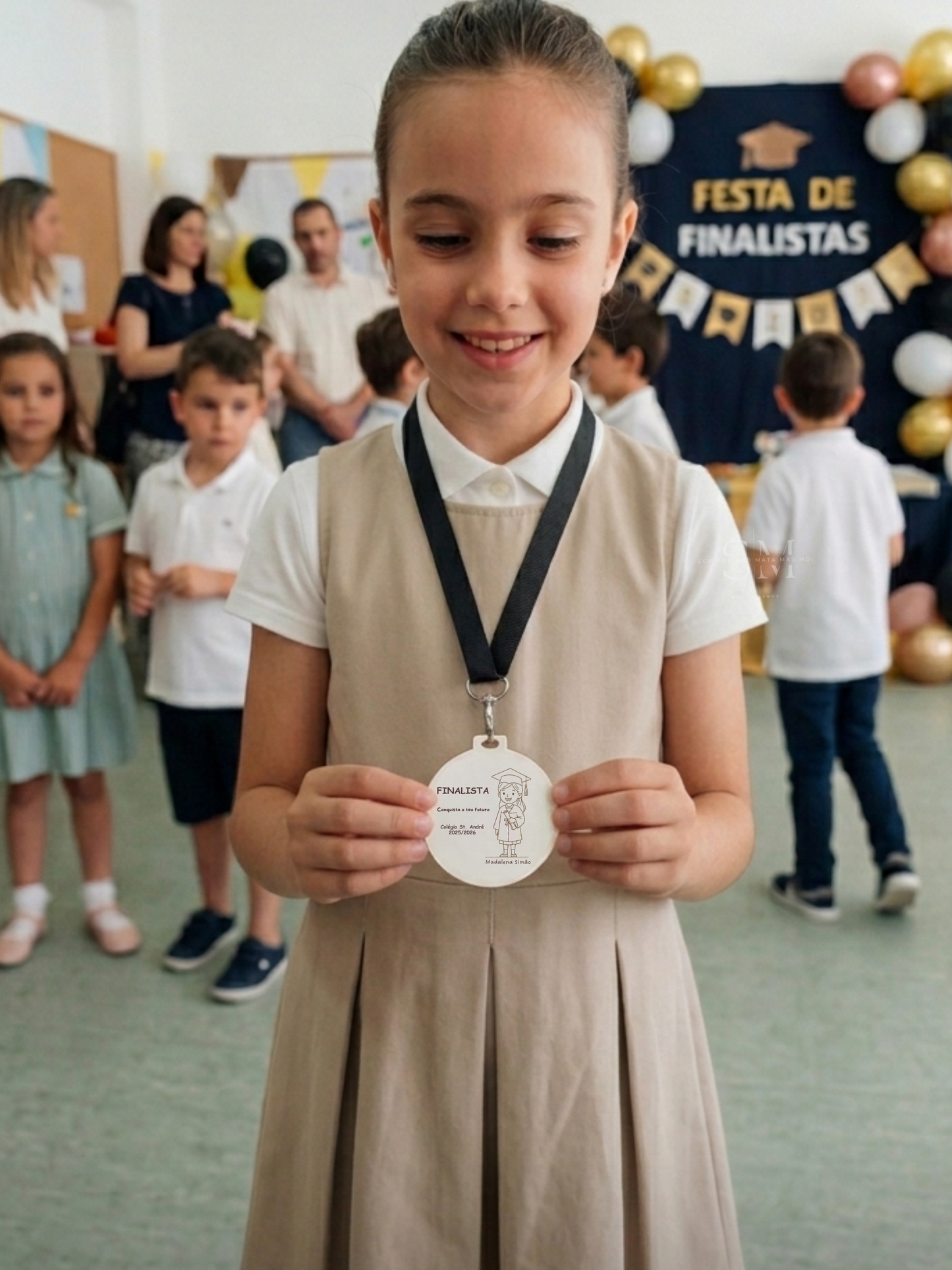 Medalha de Finalista – Lembrança Escolar Personalizada