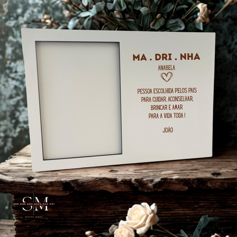 Uma moldura para oferecer à madrinha