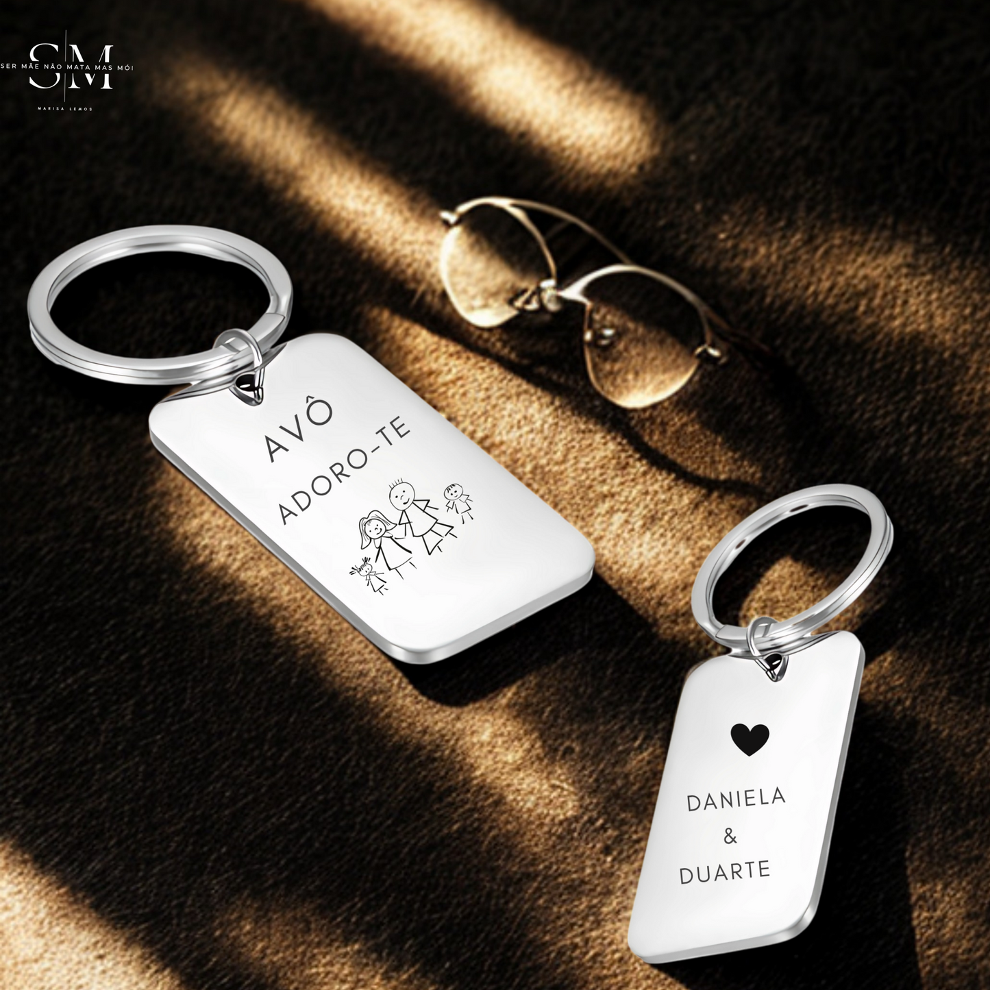 Porta chaves -  Avô Adoro-te