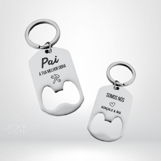 Porta-chaves – Pai a tua melhor obra