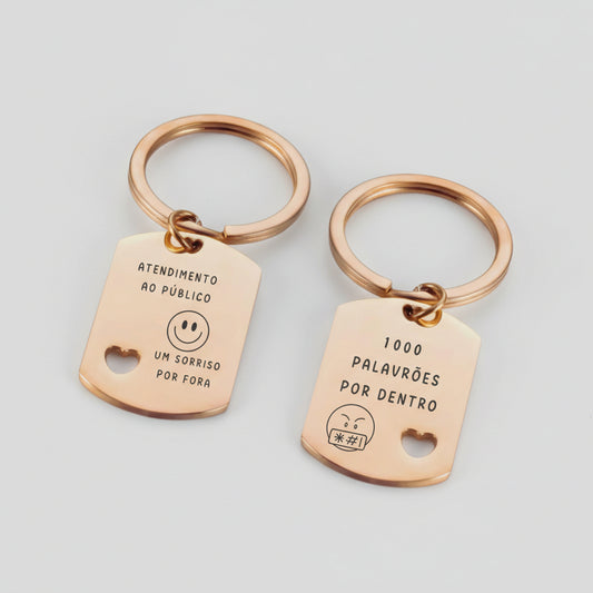 Porta-Chaves Atendimento ao Público