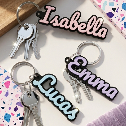 Porta chaves - Personalizado com Nome