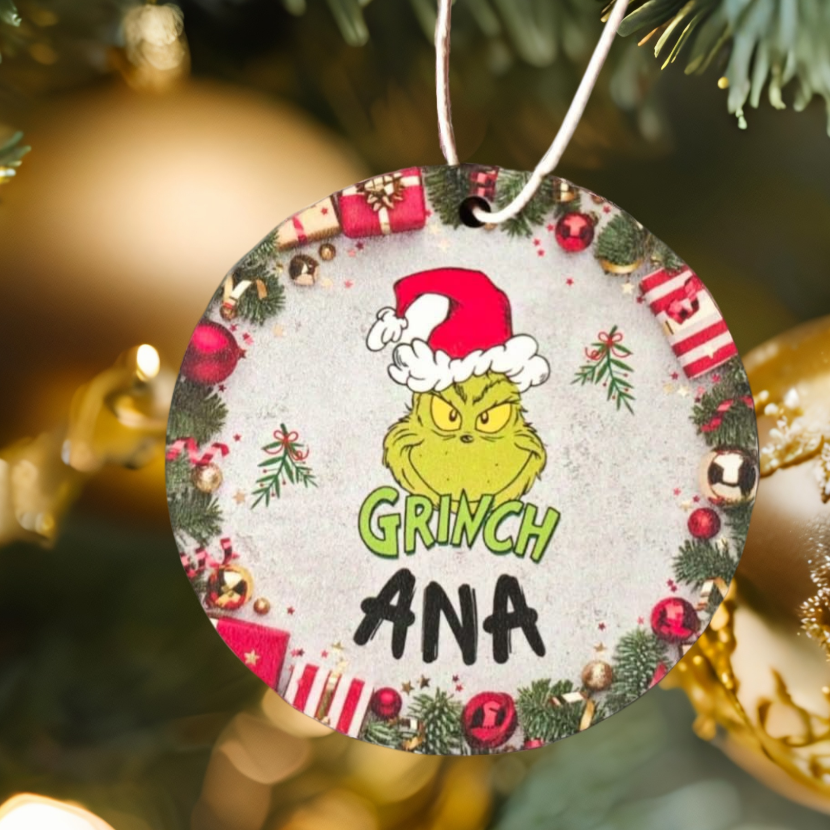 bola natal Grinch
