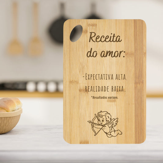 Tábua de Bambu- Receita do Amor